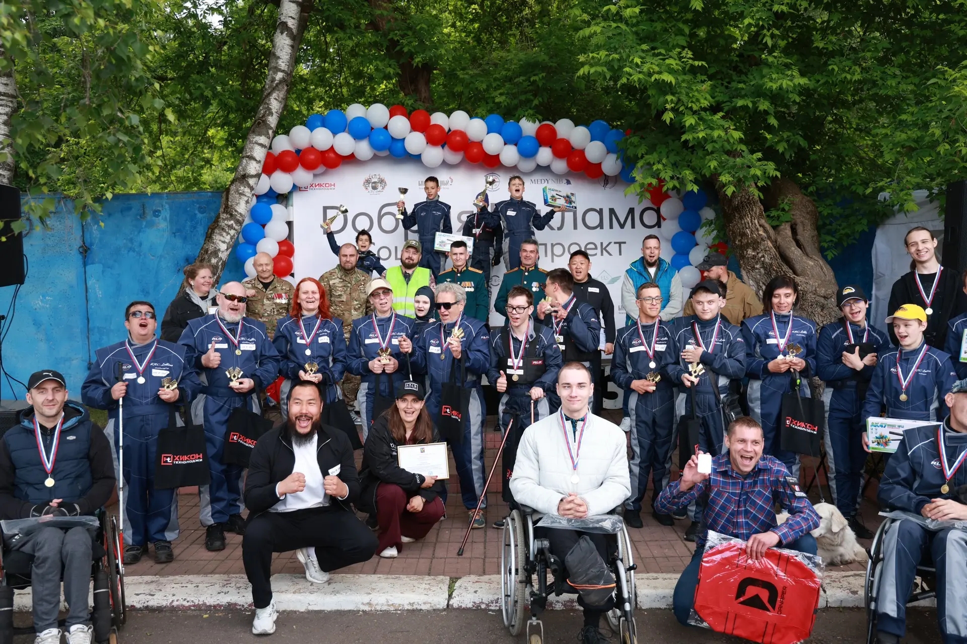 27 мая 2026 на нашей трассе прошла встреча единомышленников !Руководители Ассоциации ветеранов СВО и проект «Добрая реклама»