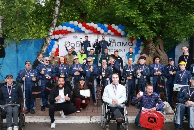 27 мая 2026 на нашей трассе прошла встреча единомышленников !Руководители Ассоциации ветеранов СВО и проект «Добрая реклама»